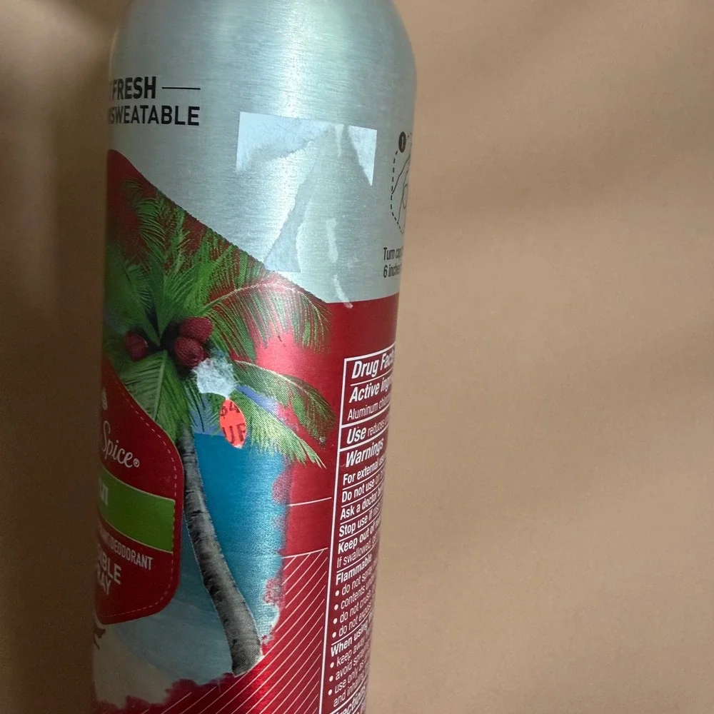 Old Spice Fiji Invisible Spray Antiperspirant Deodorant 3.8oz 3-Pack Bundle